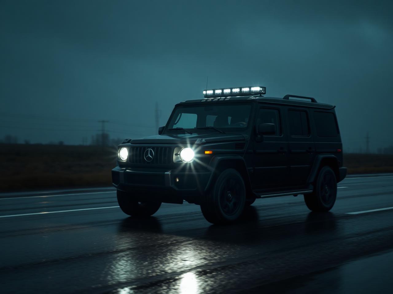 Konwoje — pojazd ochrony podczas zabezpieczenia transportu
